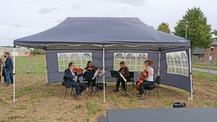 Der Festakt in Friedland wurde von Musikern der Kreismusikschule Kon.centus begleitet. © 2026 SBL Neubrandenburg