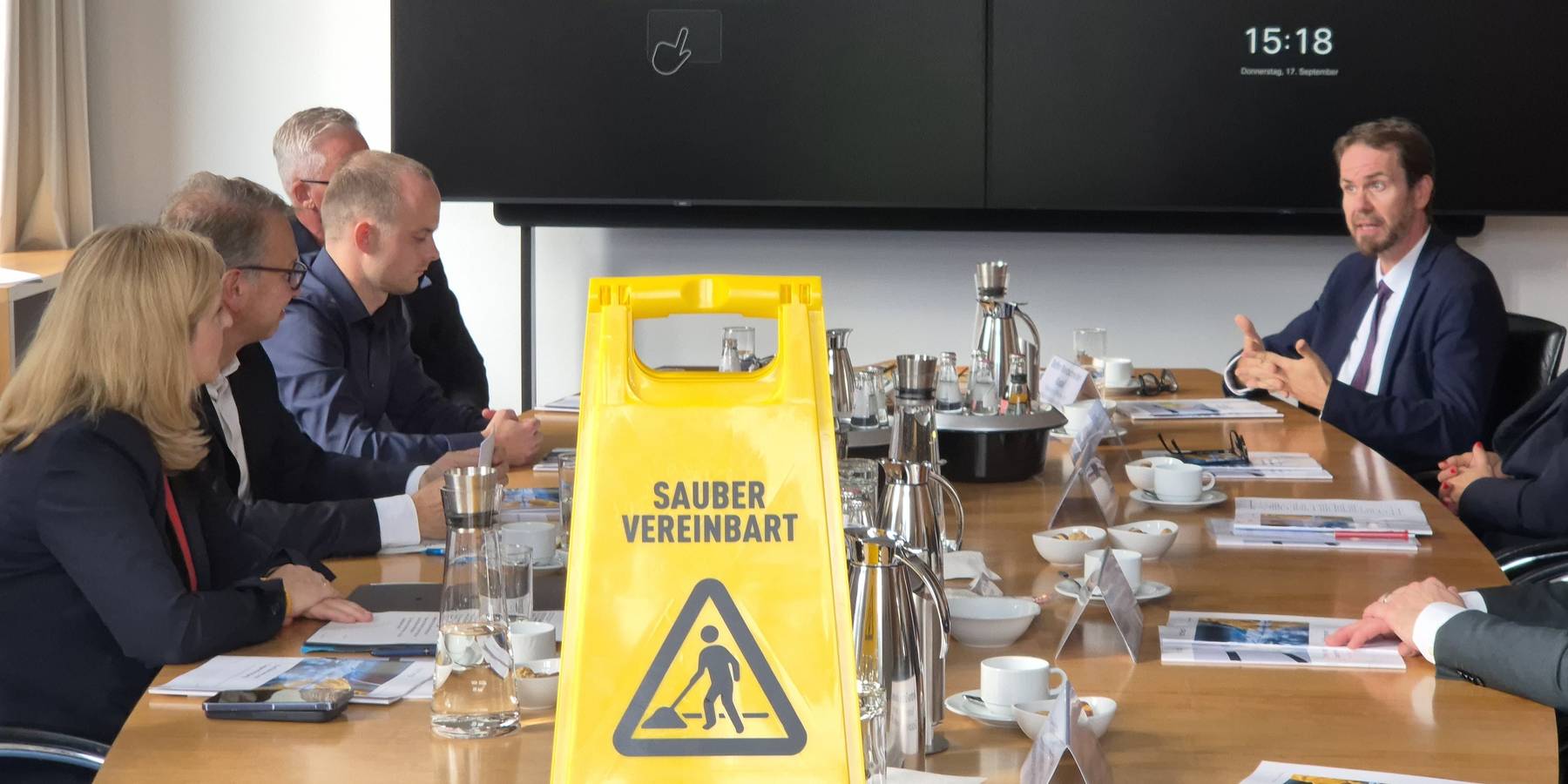 Treffen zur Unterzeichnung der Charta in Berlin. © 2026 SBL-MV
