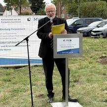 Jens Rott ist mit seinem SBL Neubrandenburg für das Bauprojekt verantwortlich. © 2026 SBL Neubrandenburg